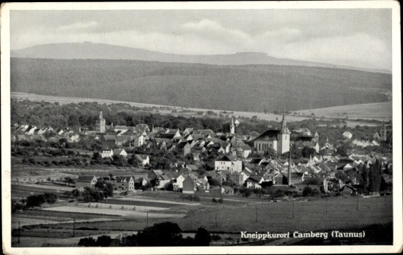 KP Bad Camberg im Taunus, widok na miasto i okolicę