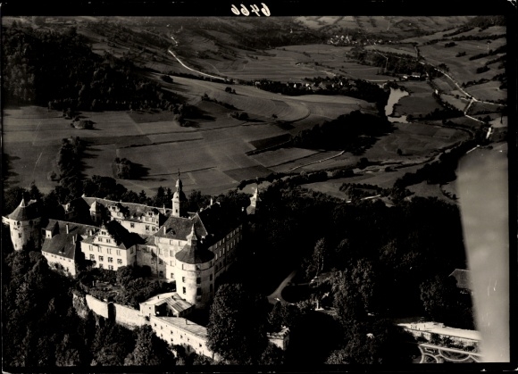 Ak Langenburg in Württemberg,  Schloss