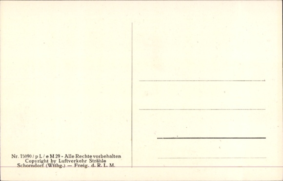 Postcard Bretzenheim an der Nahe, aerial photograph