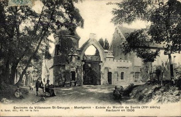 Set of 14 AK Montgeron, various views