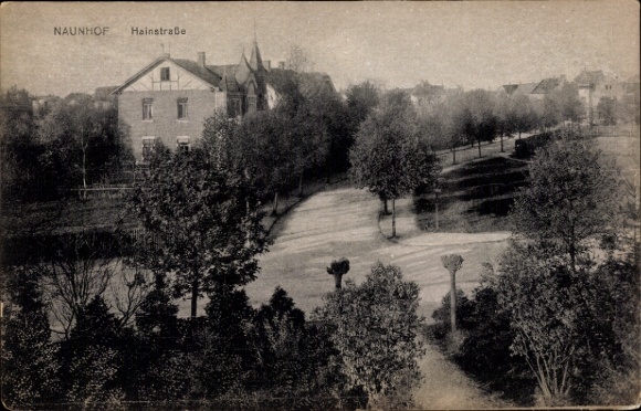 Ak Naunhof im Kreis Leipzig, Hainstraße