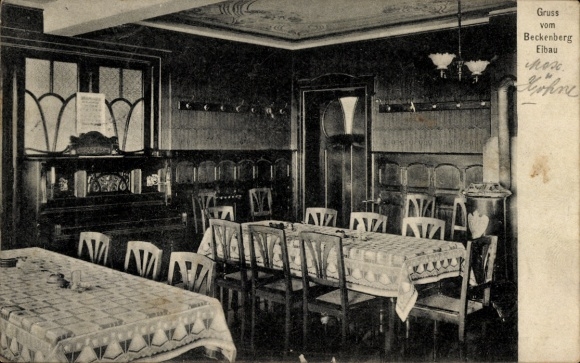 Ak Eibau Kottmar in der Oberlausitz, Beckenberg, Restaurant