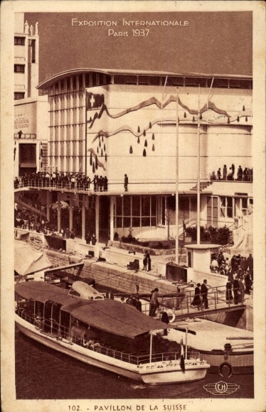 PC Paris, Exposition Internationale 1937, Pavillon de la Suisse