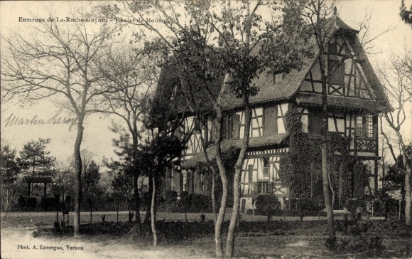 Ak La Roche Guyon Val d'Oise, Chalet