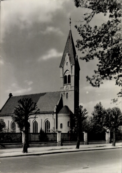Ak Finsterwalde in der Niederlausitz, Katholische Kirche