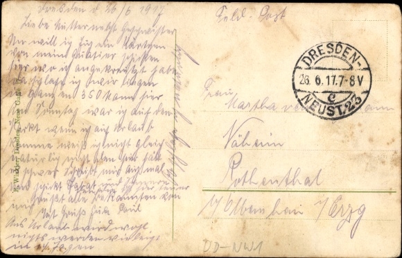 PC Dresden Trachenberge, Gasthof Wilder Mann, owner Gustav Opitz