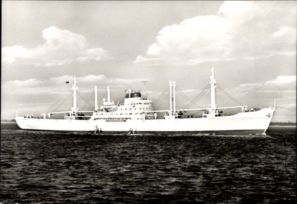 Postcard ship MV Cap Blanco, Columbus Line
