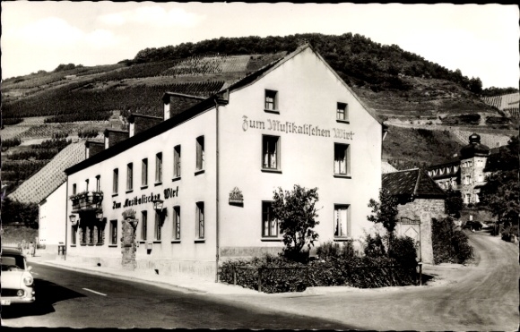 Postcard Marienthal Dernau an der Ahr, To the Musical Inn
