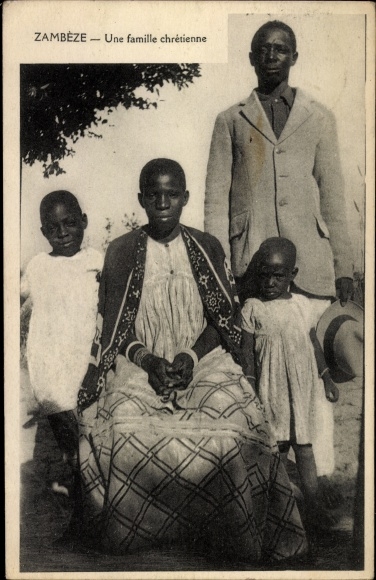 Ak Zambeze, Eine christliche Familie