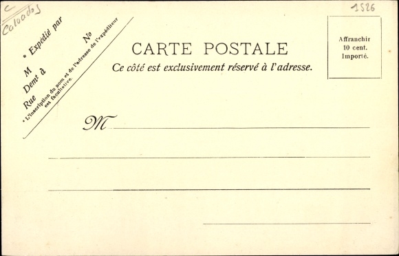 Postcard Lisieux Calvados, The Train Station