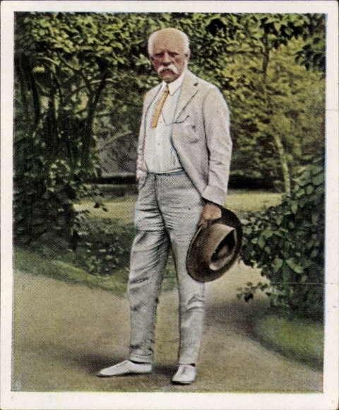 Collector's picture The post-war period No. 149 May 1930, Fridtjof Nansen, Norwegian polar explorer