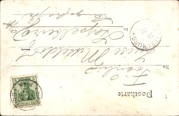 Postcard Stapelburg in the Harz, Gastwirtschaft Eckerkrug, owner G. Stünkel