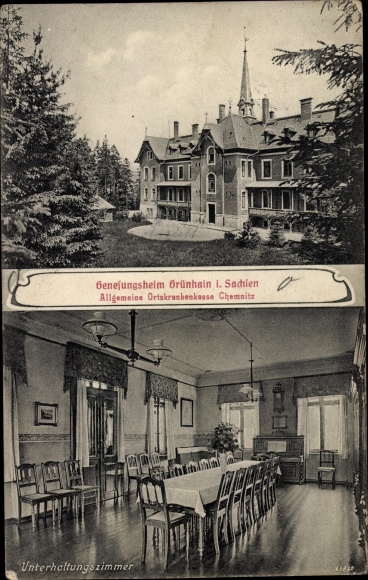 PC Grünhain in the Erzgebirge of Saxony, convalescent home