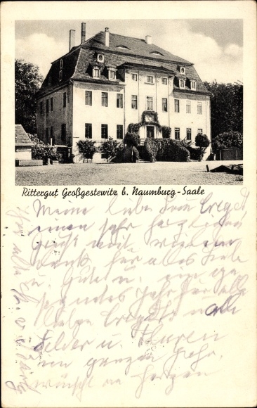 KP Großgestewitz Mertendorf w dzielnicy Burgenland, dwór