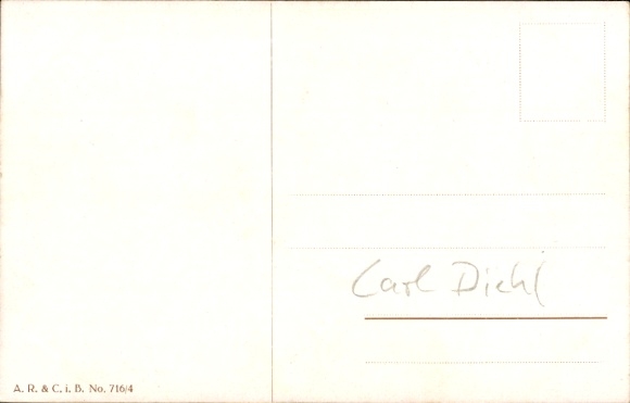 Artist Postcard Diehl, Carl, I'm not playing anymore, children play war