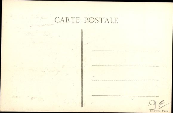 Postcard Airplane Caudron Type G3 Sport, French propeller plane