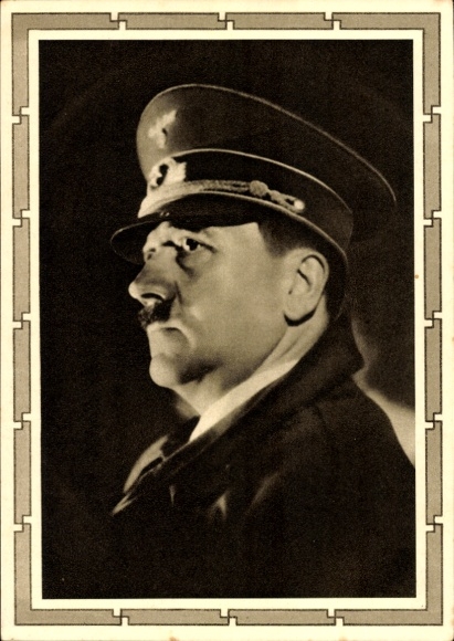 Postwaardestuk Ak Führer en Rijkskanselier Adolf Hitler, portret