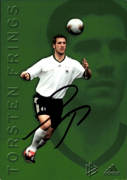 Autograph card footballer Torsten Frings, German national team, autograph