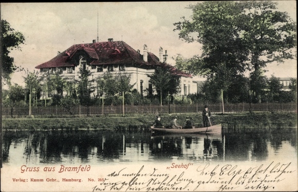 PC Hamburg Wandsbek Bramfeld, &quot;Seehof&quot;, rowing boat