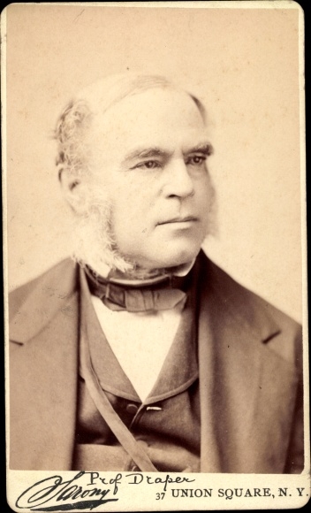 CdV Professor John William Draper, historian, portrait