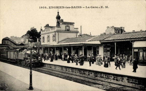 PC Enghien les Bains Val d'Oise, Gare