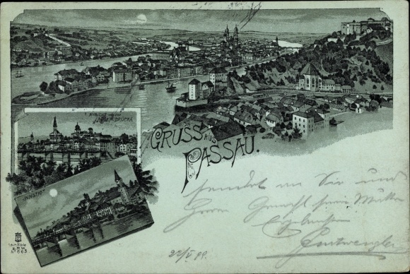 PC Passau in Lower Bavaria, nice detailed view