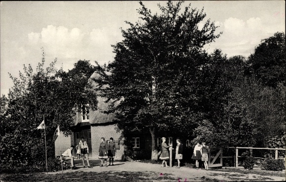Bokelholm Emkendorf in Sleeswijk-Holstein, Methorst, jeugdhuis van de Christengemeenschap