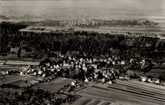 Ak Börstingen Starzach Baden Württemberg, luchtfoto