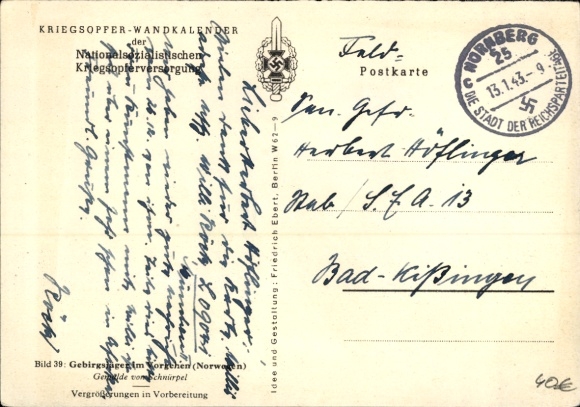 Artist Postcard Schnürpel, Wehrmacht, mountain troops in advance, Norway, NSKOV picture 39