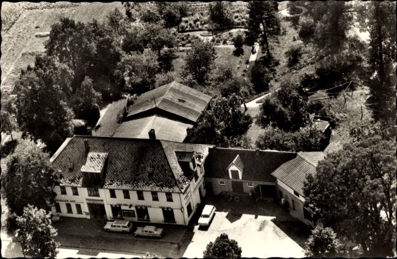 Postcard Heidenau in Lower Saxony, Heidenauer Hof from a bird's eye view