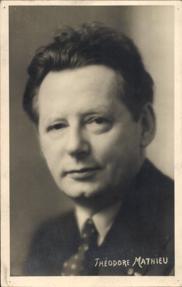 Foto Ak Theodore Mathieu,  Chef d'orchestre du Poste Parisien