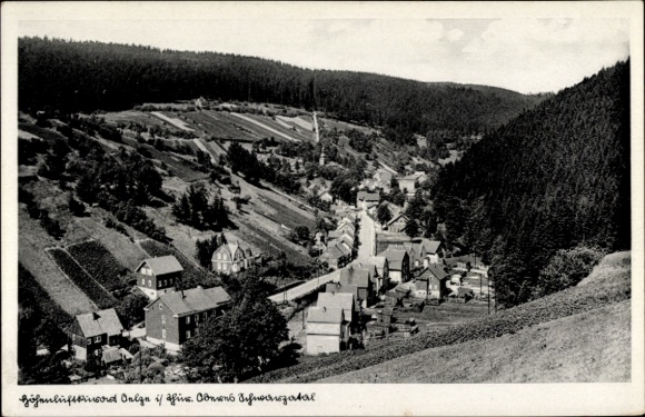 KP Oelze Katzhütte w Schwarzatal, widok ogólny