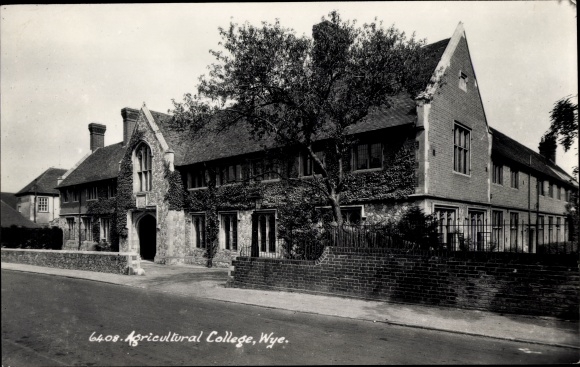 Postcard Wye Herefordshire England, Agricultural College