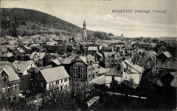 Ak Neustadt bei Coburg Oberfranken, Gesamtansicht