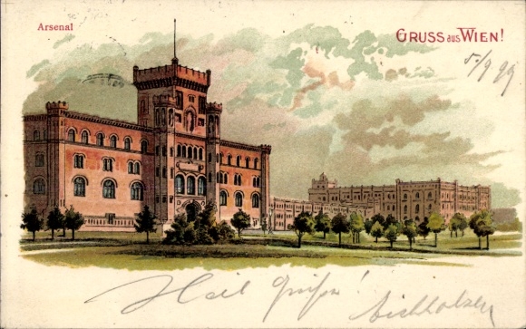 Chromo-Litho Vienna 3 Landstraße, Arsenal