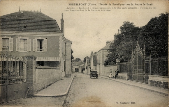 Ak Breuilpont Ihr, Breuilpont-Eingang