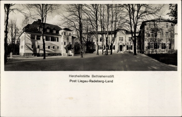 PC Liegau Augustusbad Radeberg in Saxony, heart sanatorium Bethlehemstift