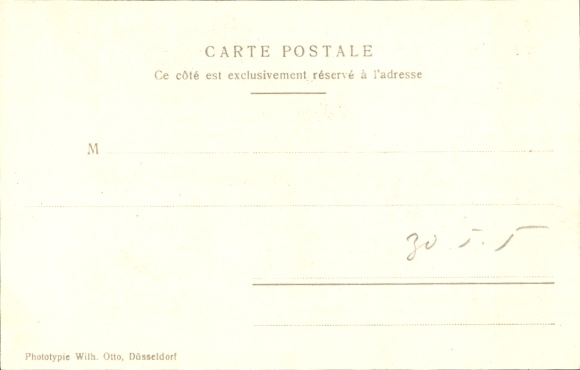 Postcard Liege, World Exhibition 1905, Main Entrance