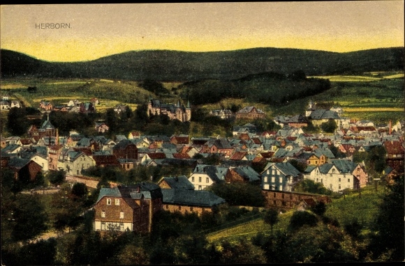 PC Herborn in Hesse, total view