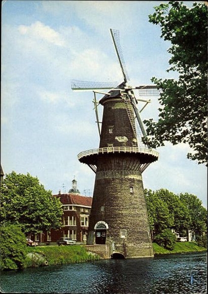10 alte Ak Windmühlen, diverse Ansichten