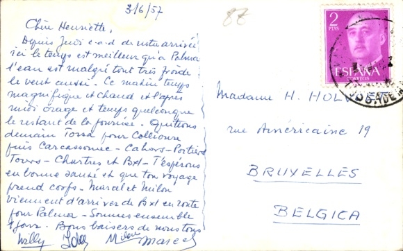 Photo Postcard Spain, general view