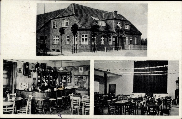 PC Hesel Friedeburg district of Wittmund, Hermann Tetens inn, interior view