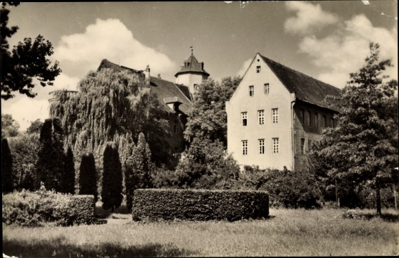 Ak Spremberg in der Lausitz, districtsraad, voormalig kasteel