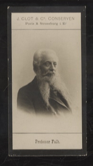 Collector's picture J. Clot & Cie. Canned goods, photo Adel Rudolf Falb, German and Austrian researcher