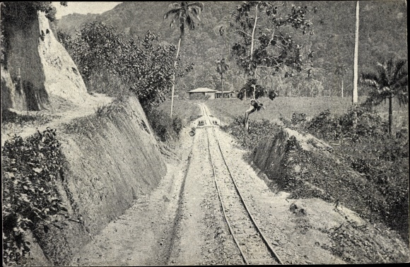 Postcard India?, railway line, narrow gauge railway