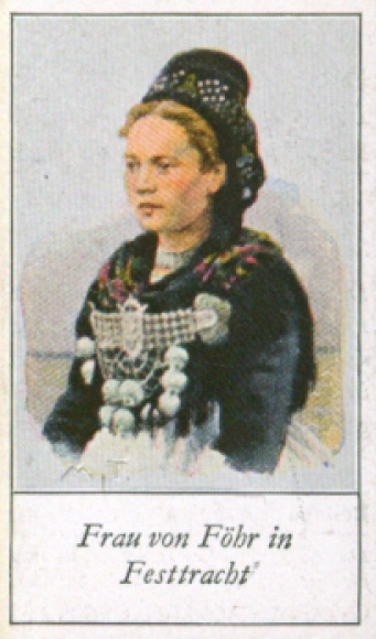 Collective picture The peoples of Europe, a contribution to racial science, 138 Mrs. von Föhr in festive costume