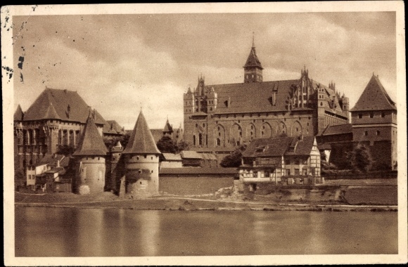 PC Marienburg Malbork West Prussia, Ordensschloss, WHW The beautiful Germany picture 9