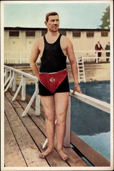 Collection picture Olympia 1936, Olympic Games St. Louis 1904, swimmer C. Rausch