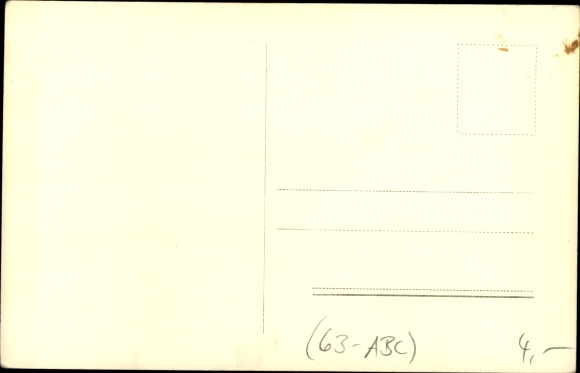 Postcard Actor Hermann Brix, profile view, Ross 3230/1