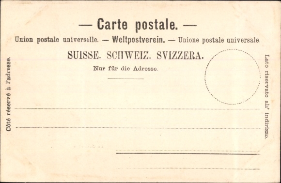 KP Ouchy Lausanne Canton Vaud, widok na port, zamek, łodzie, nadmorska promenada